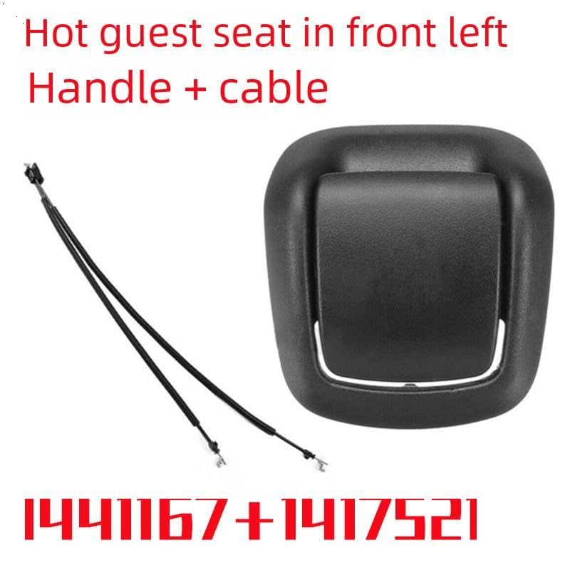 for Ford for Fiesta MK6 3-Door 1441166 1417520 Left and Right Front Seat Cable Handle