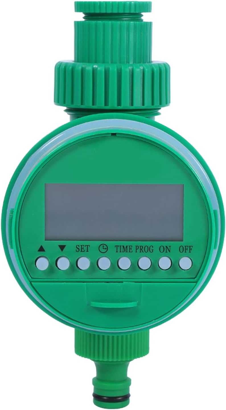 Generic Automatic Digital LCD Electronic Water Timer for Garden Irrigation Control, proof Sprinkler Timer for Family Garden, Durable Plastic Material