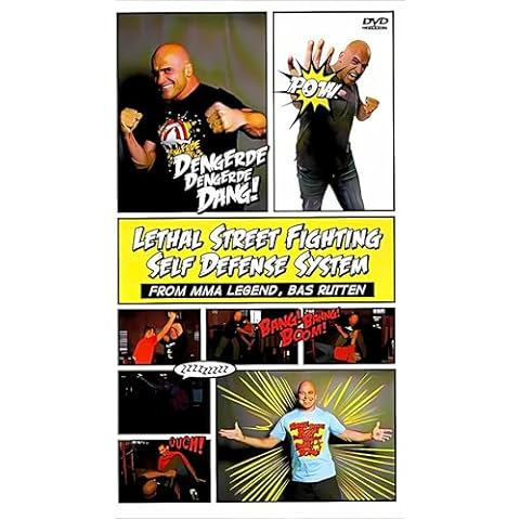 Bas Rutten Lethal Street Fighting DVD Cover