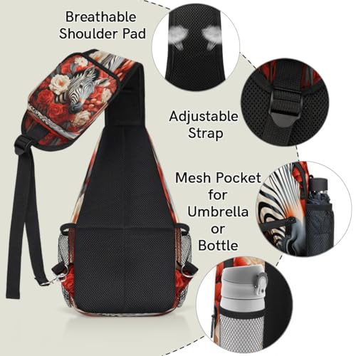 Bolso tipo bandolera unisex para viaje y senderismo miniatura 4