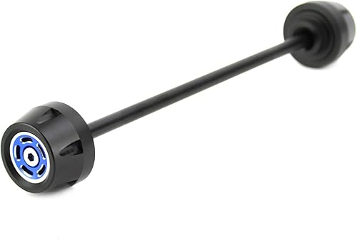 Vista 18 de MAD HORNETS - Deslizador de rueda de horquilla de eje delantero + trasero para Du-cati Scrambler 400 800 1100, color rojo