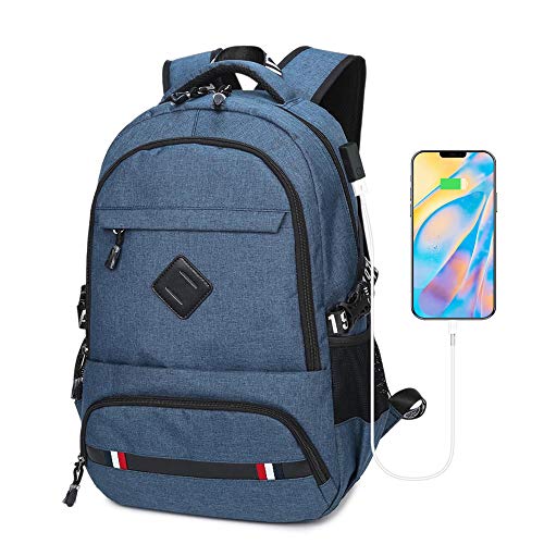 Flybiz Mochila para Portátil Hombre Impermeable 15.6 Pulgadas