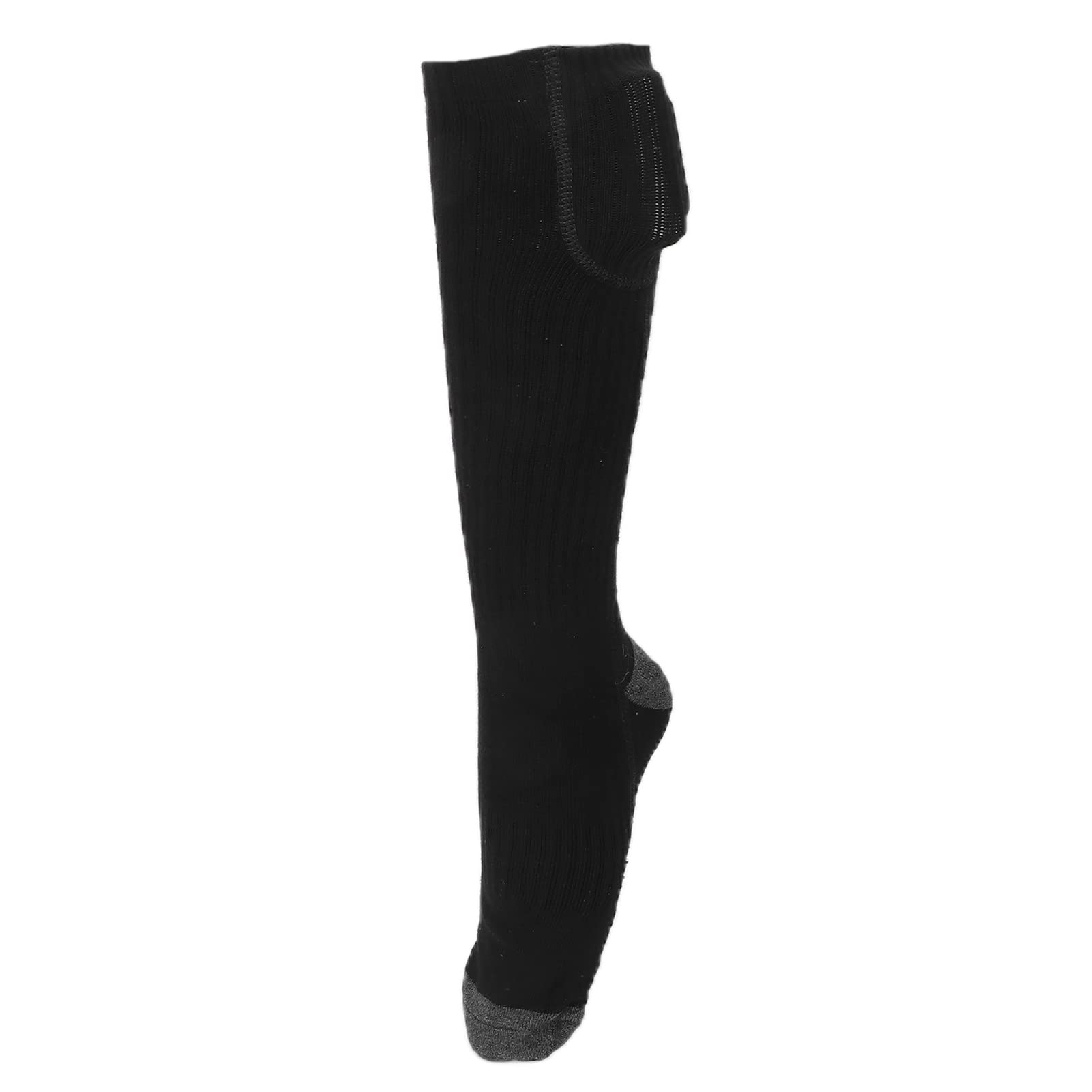 Chaussettes chauffantes électriques, Chaussettes Thermiques à Batterie Rechargeable avec 3 Niveaux de Chaleur, Chaussettes chauffantes en Coton Doux à Alimentation USB pour Hommes