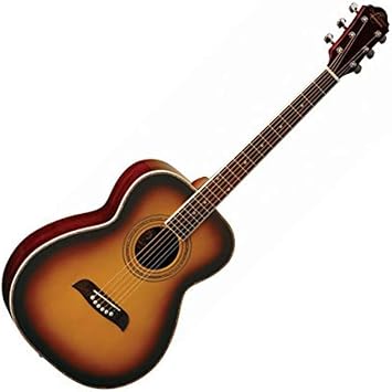 Oscar Schmidt OF2 Folk-Size Acoustic Guitar - Tobacco Sunburst