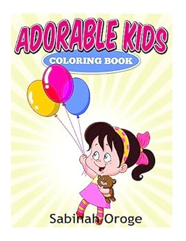 Paperback Adorable Kids Coloring Book