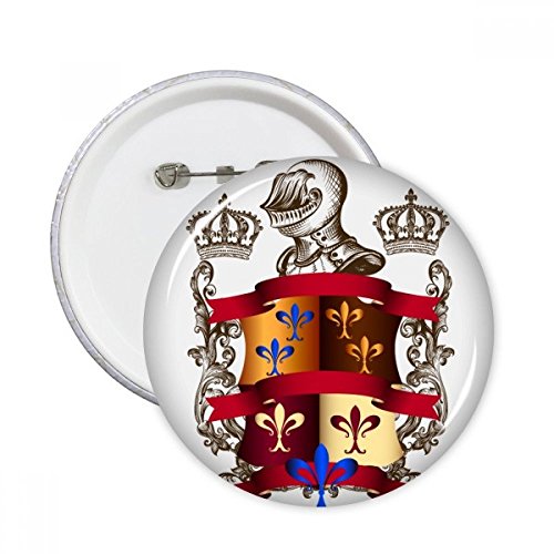 Pins insigne chevalier médiéval pour personnaliser vos vestes et sacs de voyage