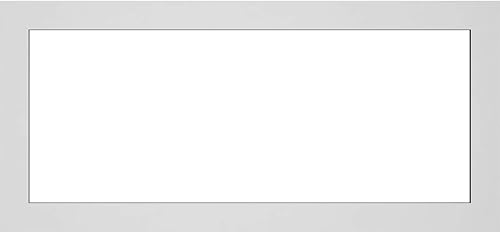 Vista 452 de Ekena Millwork Panel de pared decorativo Prescott de 34 pulgadas de ancho x 16 pulgadas de alto x 3/8 pulgadas de alto (dos piezas)