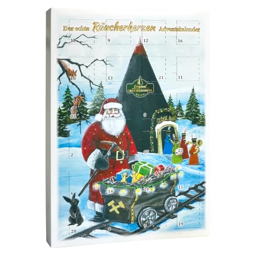 Crottendorfer Adventskalender - 24 Düfte - Hochformat (21x30 cm) -...