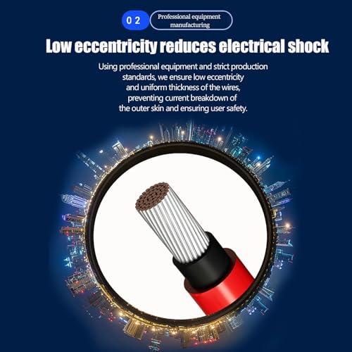 Cable solar de 2.5 mm² unipolar para exteriores resistente a rayos UV con aislamiento PE 5