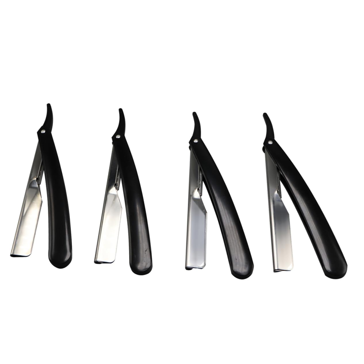 HONMEET 2sets Men's Face Razor Manual Shaving Tool Single Blade Razor Perfect for Travel Home Use 2pcs*2