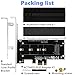 ACTIMED M.2 NVMe to PCIe Adapter, Aluminum Heat Sink, Supports 2230/2242/2260/2280 SSDs, PCIe X1 Interface, Compatible with Windows and Mac OS