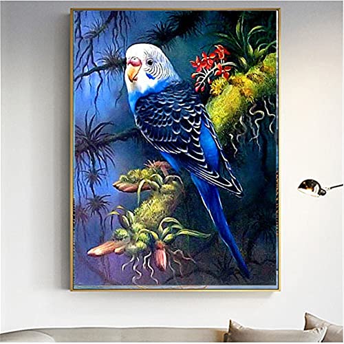Peinture Diamant 5D kit complet grand format mosaïque perroquet - 3