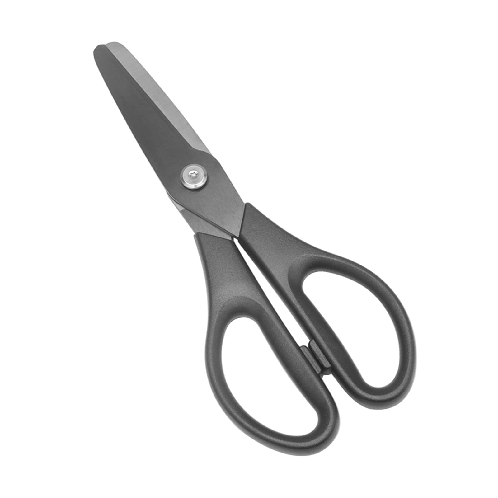 NatSumeBasics Black Ceramic Scissors 8" Kitchen Scissors Blade Metal Free Lab Scissors Safety Healthy Office Classroom Cooking Shears