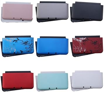 Housing Shell Case Top Bottom Shell for 3DS XL LL Console Replacement Faceplate Cover Gold