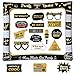 Hilarious Family Reunion Inflatable Selfie Photo Frame & Photo Props Set Family Gathering Party Photobooth Props Family Tree Reunion Selfie Props with Sticks for Home Gathering Party Supplies