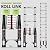 KOLL LINK Telescoping Ladder,12.5 FT Aluminum Lightweight Extension Ladder with 2 Triangle Stabilizers, Heavy Duty 330lbs Max Capacity