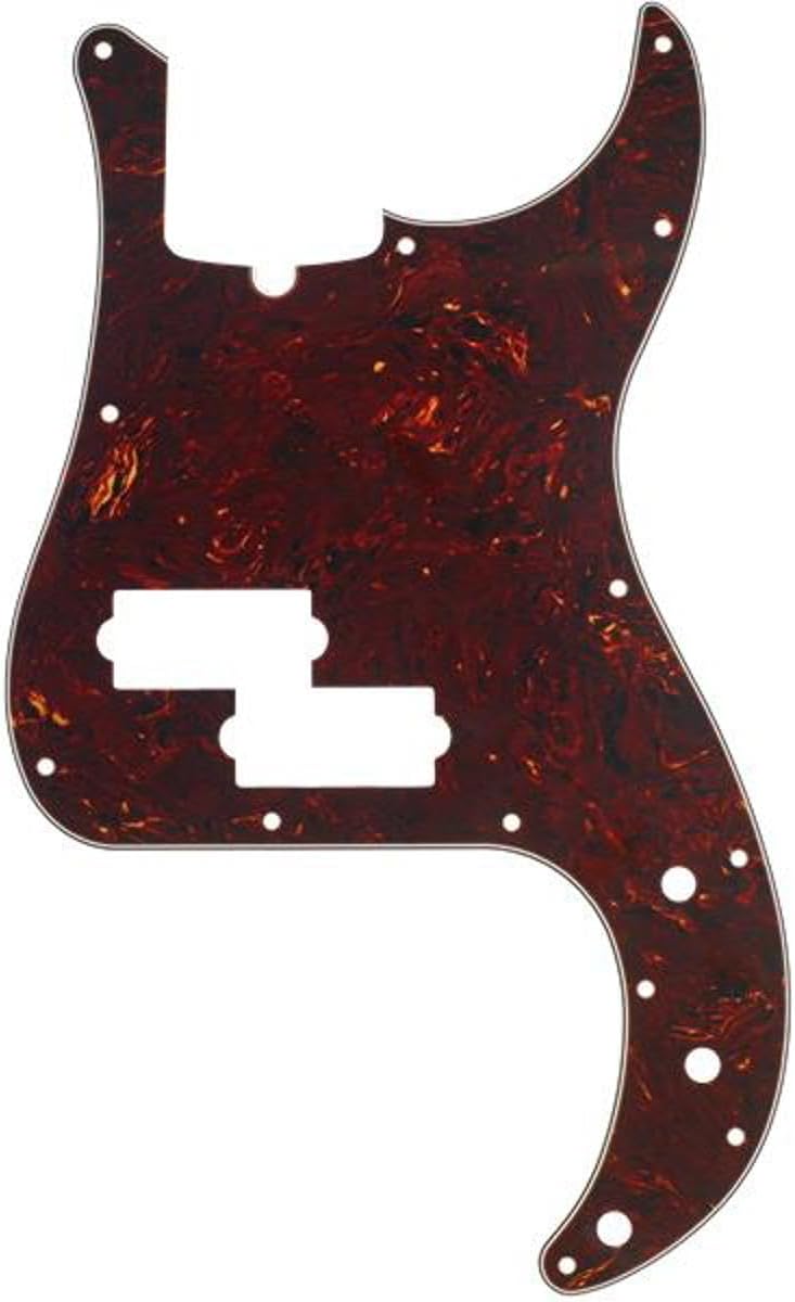 Fender Modern Pickguard, Precision Bass, 13-Hole - Tortoise Shell