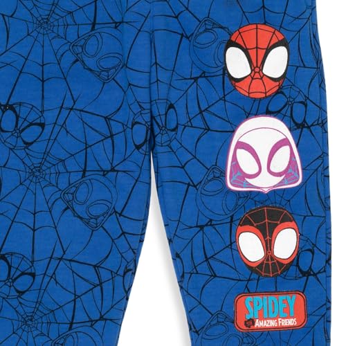 Marvel Spidey and His Amazing Friends Toddler/Little Boys Fleece 2 Pack Pants4