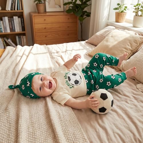 Image of Amnnchya Newborn Baby Boy Clothes Fishing Short Sleeve Romper Shirt Tops Pants Summer Spring Outfits Cute Hat Set