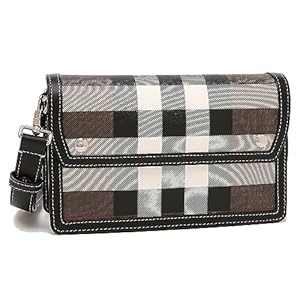 Burberry 8052791 A8900 Men’s Shoulder Bag, Oscar Brown, multicolor