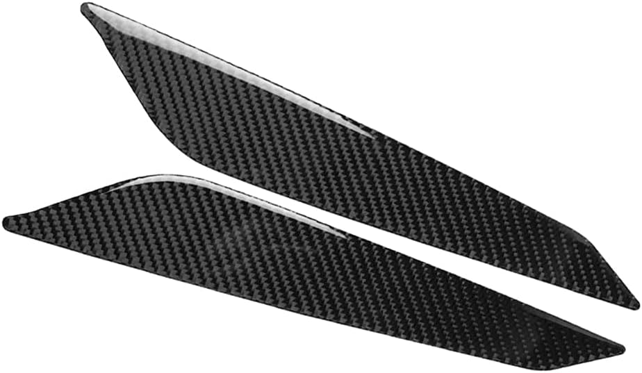 2Pcs Car Carbon Fiber Gear Shift Side Panel Cover Sticker Trim for Audi A4 A5 B9 2017 2018 2019 2020