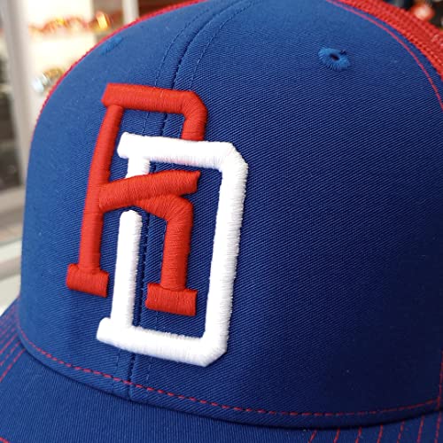 Image of Peligro Sports Dominican Republic Snapback Mesh Cap RD