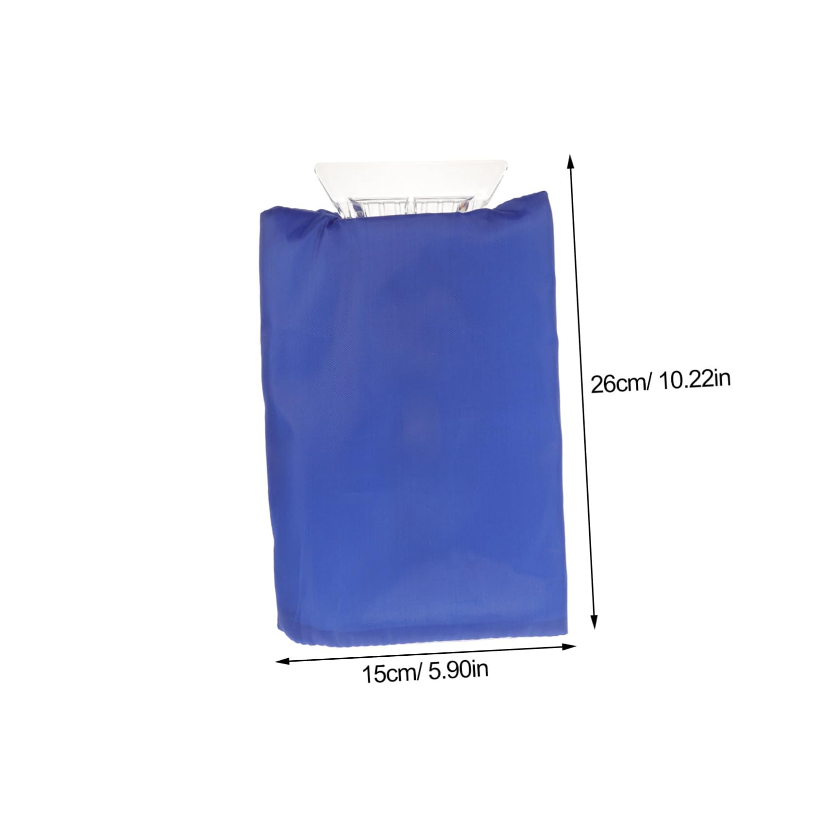 SUPVOX 2pcs Heavy Duty Car Snow Shovel Ice Remover Winter Ice Scraper Gloves Outdoor Supply for Vehicles