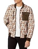 Levi's Men's Diamond Quilted Bomber Jacket, Print, S