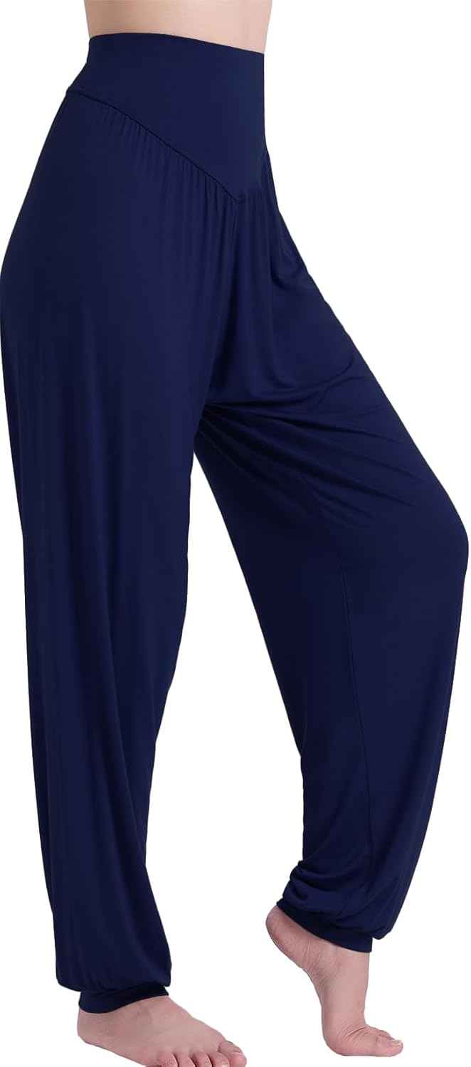 Hoerev Women Super Soft Yoga Pants Dance Trousers Lounge Pant