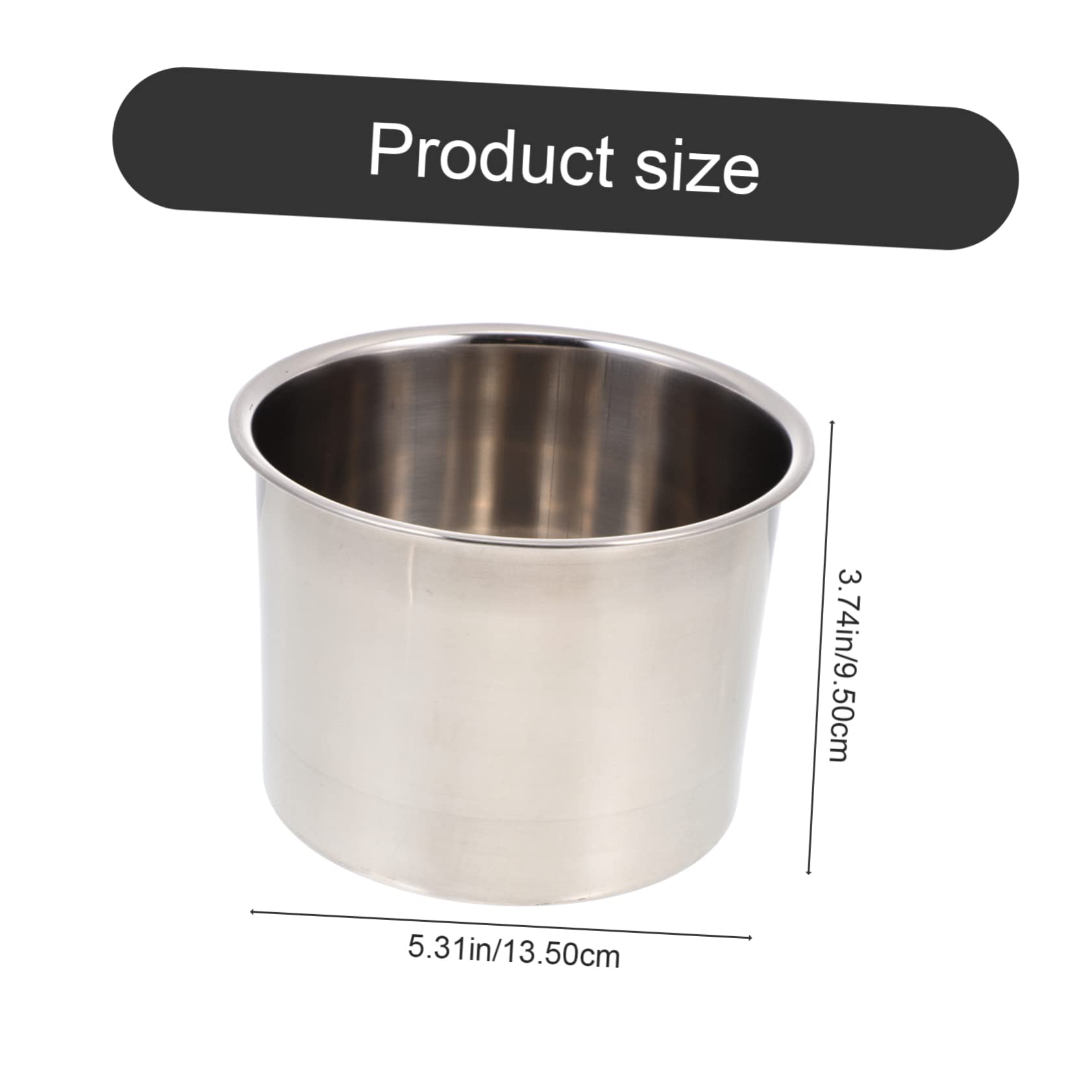 JEWEDECO Kit para Hacer Velas Perfumadas DIY Acero Inoxidable, Finamente Procesado y Fácil de Limpiar, Incluye Accesorios Creativos para Manualidades en Casa