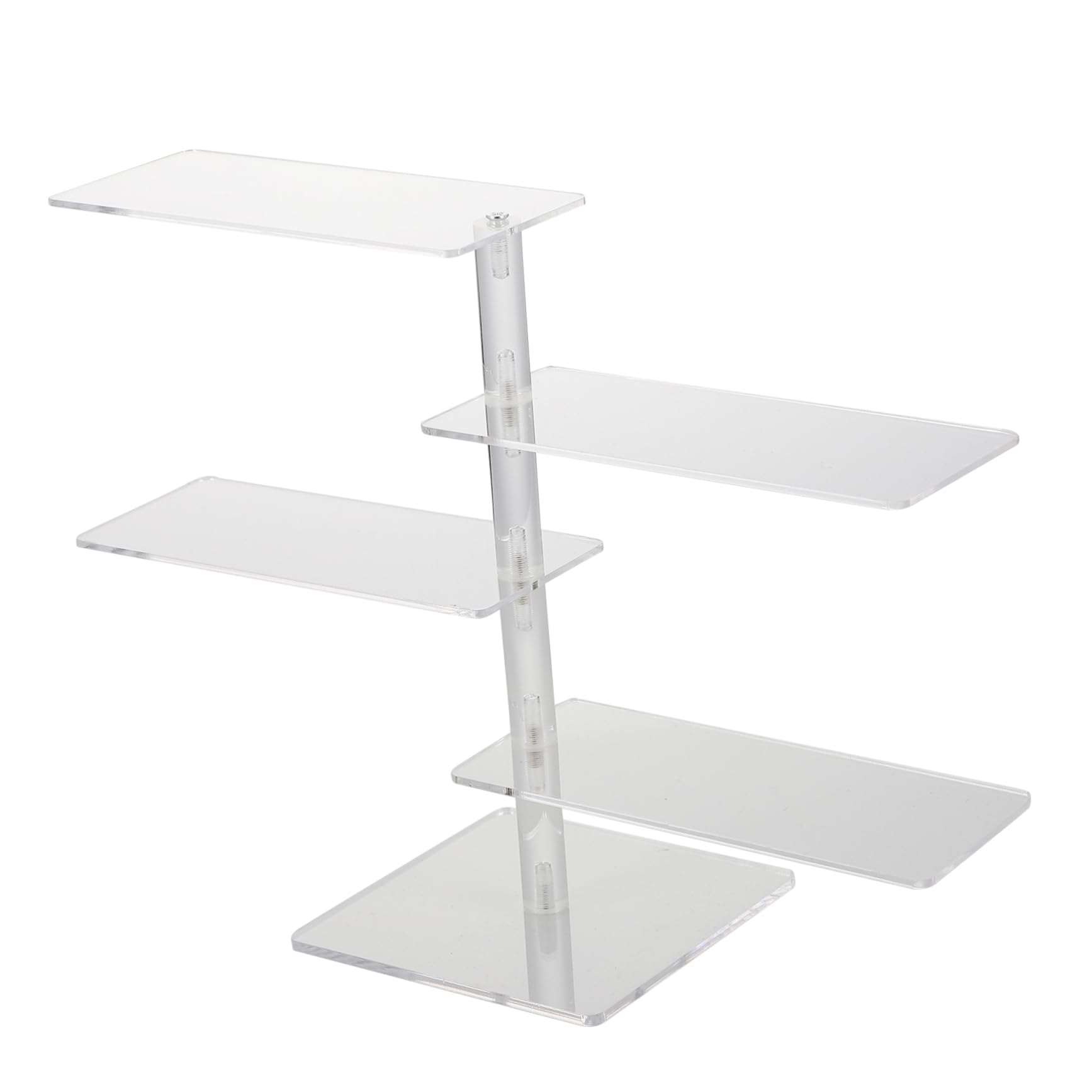 Homoyoyo Jewelry Stand Holder Acrylic Display Rack Sunglasses Display Four-layer Storage Acrylic Prop Decorative Storage