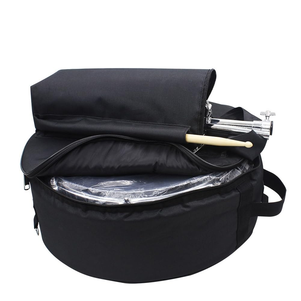 Snare Drum Bag, tragbarer Rucksack Snare Drum Aufbewahrungstasche Oxford Cloth Snare Drum Bag Percussion Instrument Zubehör Gig Bags