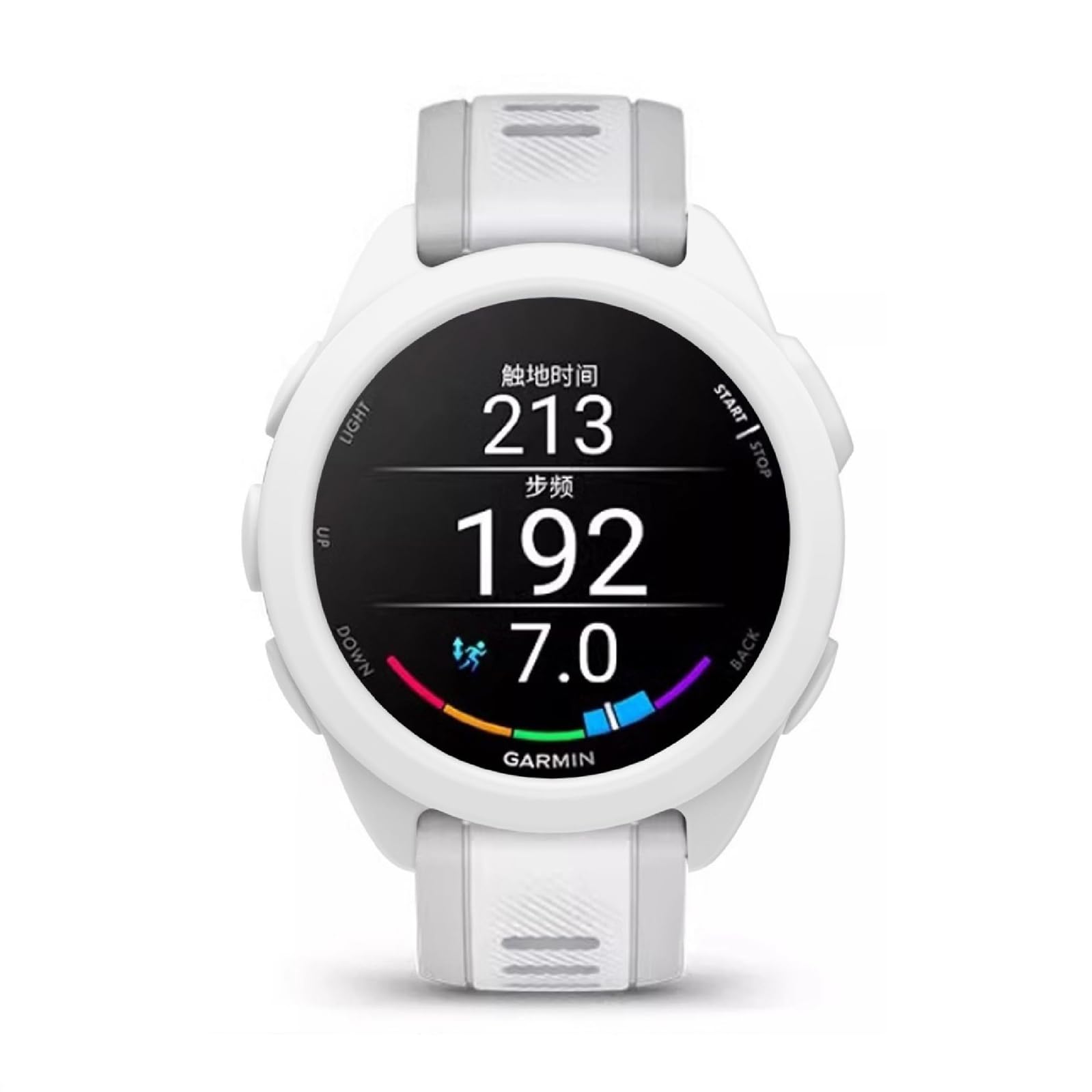 Confezione da 2 custodie protettive in silicone per Garmin Forerunner 165, antiurto, antigraffio, protezione per lo schermo leggera, colore nero Confezione da 2 custodie protettive in silicone per Garmin Forerunner 165, antiurto, antigraffio, protezione per lo schermo leggera, colore nero