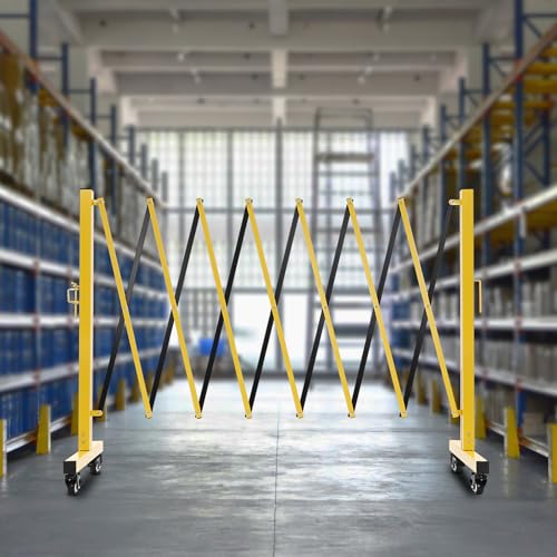 Clôture de sécurité sans roulettes extensible pour bloquer les accès - 4