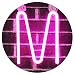 Light Up Letters Neon Signs, Pink Marquee Letter Lights Wall Decor for Christmas, Birthday Party, Bar Valentine's Day Words-Pink Letter M