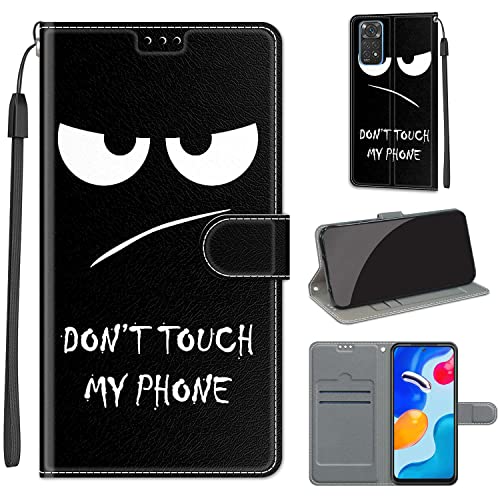 Sienianline Custodia Per Xiaomi Redmi Note 11 Global/Xiaomi Redmi Note 11S Global, Antiurto Chiusura Magnetica Per Cover Xiaomi Redmi Note 11 Global/X