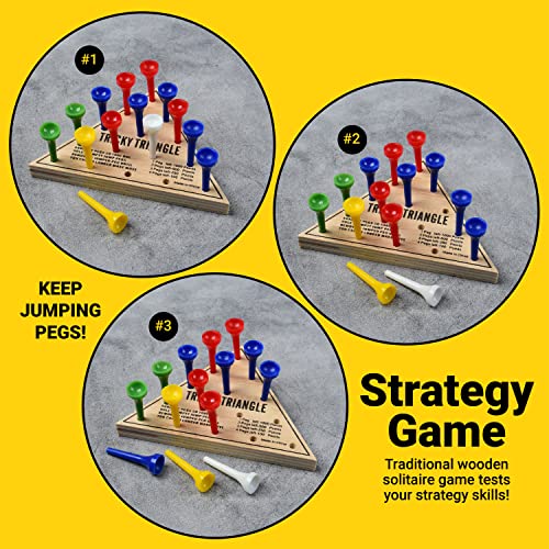 U.S. Toy Tricky Triangle Game - Travel Games, Assorted, MU845 - Image 4