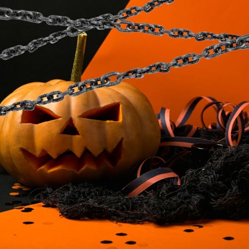 Chaîne plastique Halloween 2m pour déguisement et décor