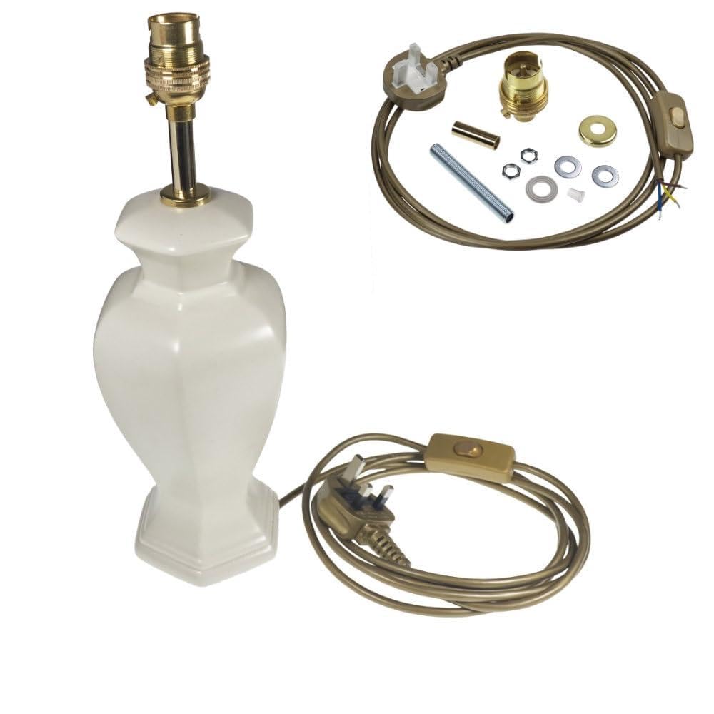 Lamp Kit 12 for Ceramic Lamps - Brass