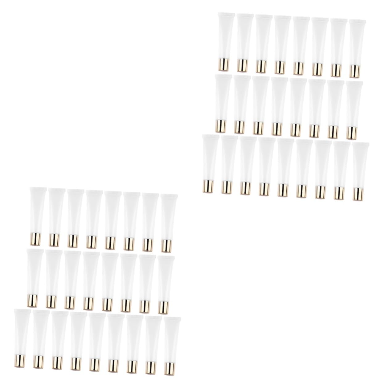 50 pezzi di lucidalabbra, per labbra, per labbra, per le labbra, fai da te, trasparente per labbra fai da te, in plastica, per labbra