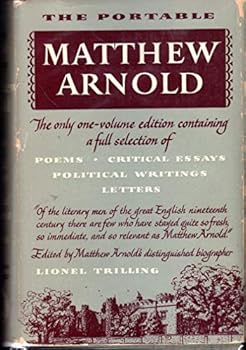 Hardcover The Portable Matthew Arnold (Viking Portable Library). Book