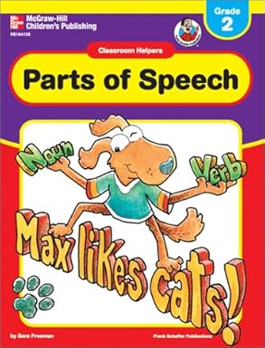 Classroom Helpers Parts Of Speech