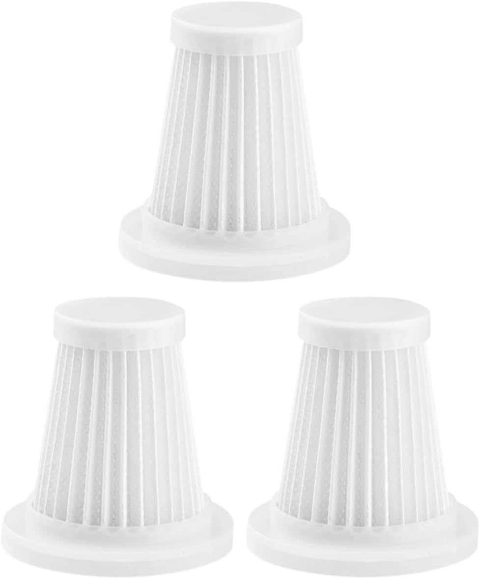 QEMJBVJJK Vacuum Cleaner Filter 2/3/5 PCS Reusable Vacuum Cleaner Accessories Washable Filter Handheld Vacuum Cleaner Tool Filter(3pcs)