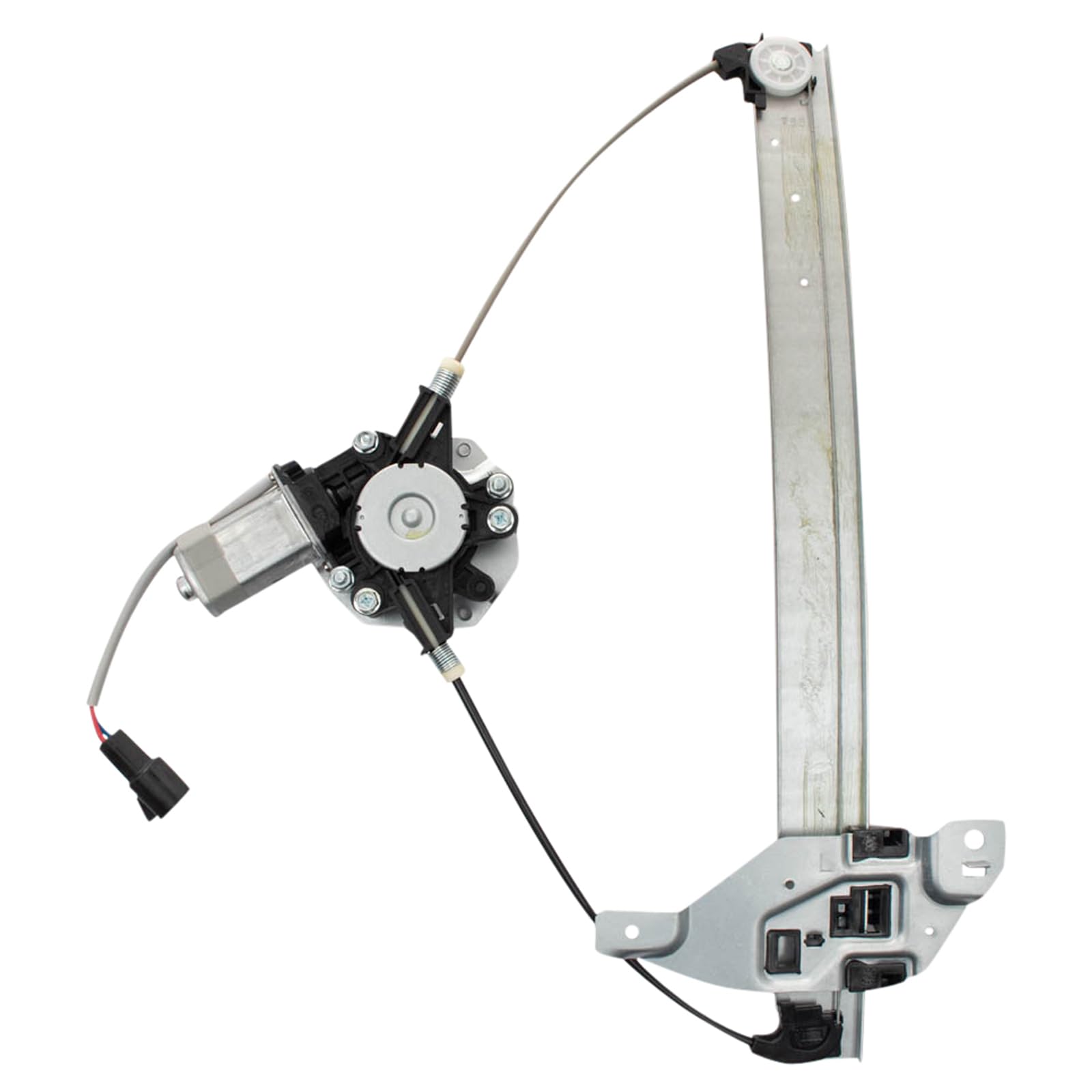 TRQ Front Left Power Window Regulator &amp; Motor Assembly Drivers Side