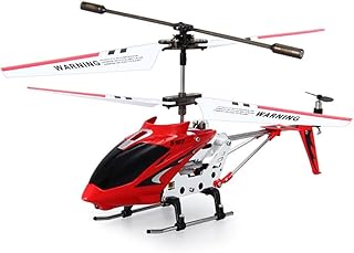 Red S107G RC Helicopter Model - 2.4G 3CH Dual-Propeller Aircraft with Gyro Stabilization (RTF), 33H4814K9U