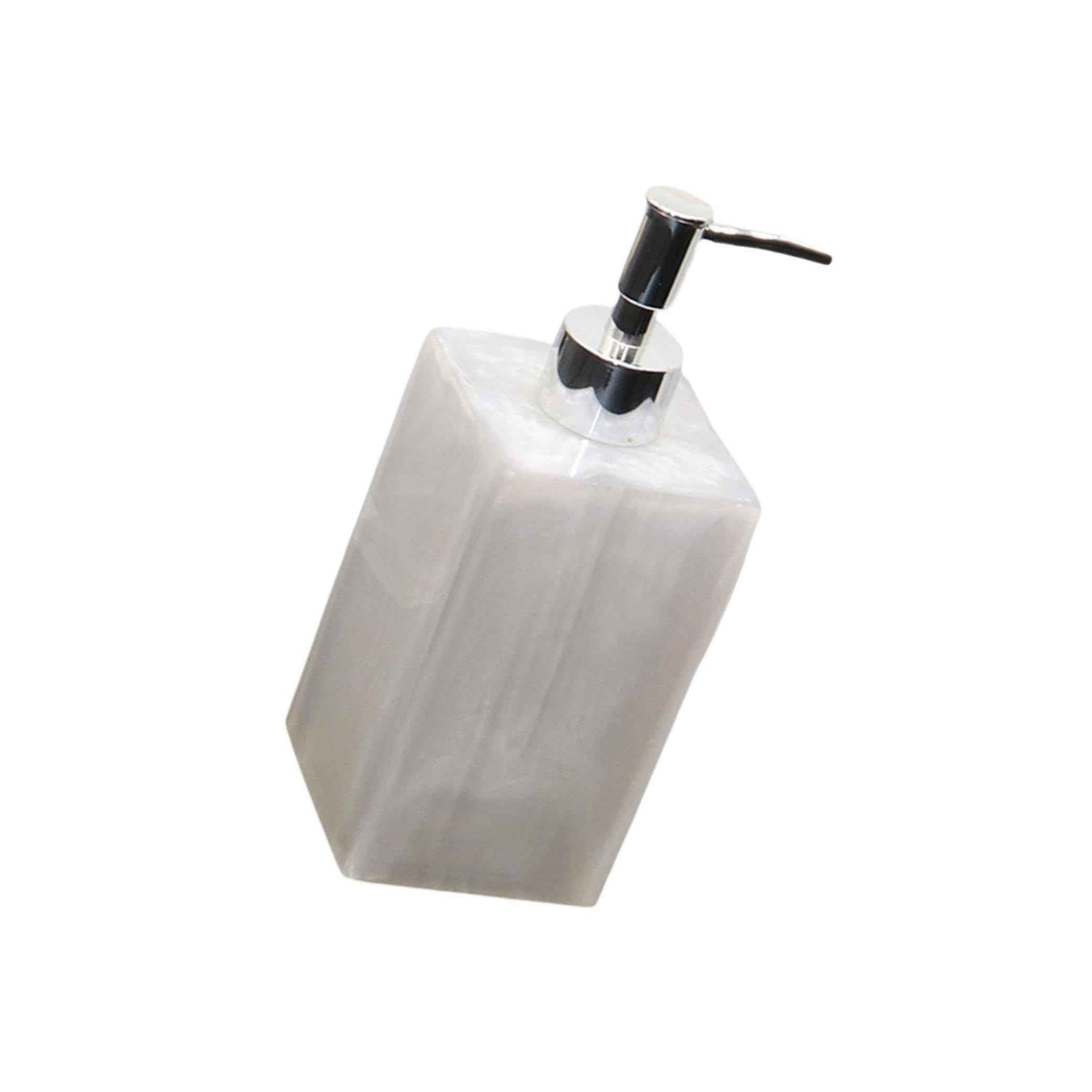 ALCXAZS Efficient Liquid Shampoo Dispenser for Home Kitchen Bathroom Soap, White, 500ml
