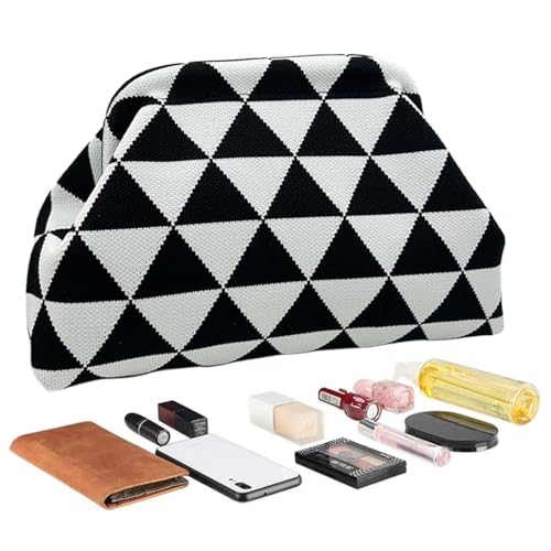 Pochette rondelle légère en crochet pour ranger l'essentiel