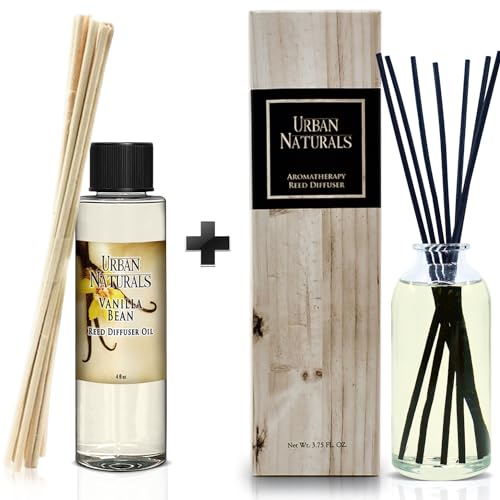 Urban Naturals Difusor Vainilla Bean 4 oz Set
