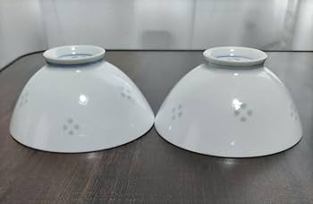 Amazon.co.jp: 有田焼／菊峰窯ペアーお茶碗透かし／ホタル彫／2