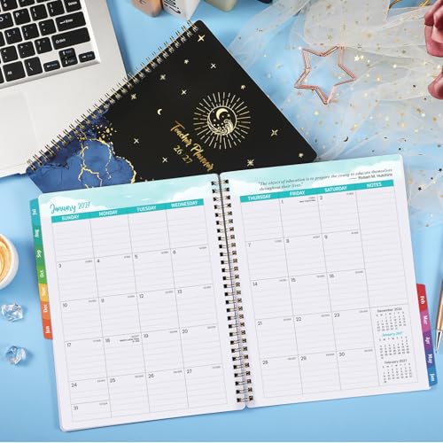 Teacher Planner 2026-2027 - Academic Lesson Planner, July 2026 - June 2027, 8.5'' x 11'', Lesson Plan Book, Weekly & Monthly Lesson Planner with Quotes, Weekly Activity Schedule, Great Teacher's Gifts - Image 8